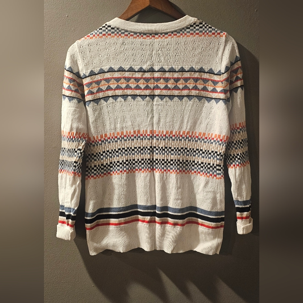 Pendleton Westen Native Multicolor Long Sleeve Cardigan Womens Size S - Picture 5 of 6